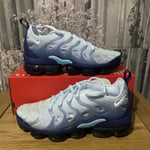 Nike Air Vapormax Plus Trainers Mens Size UK 6 EUR 40 US 7 Blizzard CK1411 400