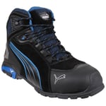 Puma Safety Rio Mid Leather Black Safety Boots