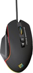 Nova Gaming \ Taurus \ Souris Gamer Filaire \ Capteur Optique Ultra Précis \ Dpi Réglable Entre 1200 Et 7200, Rgb, 13 Animations Led, 7 Boutons, Bords Anti-Dérapant, Câble Tressé Résistant De 1,5M