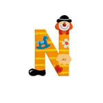 Sevi-81750-Lettre déco bois-Lettre Clown N