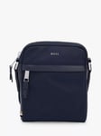 BOSS Highway Zip Crossbody Bag, Dark Blue