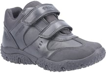 Geox Junior Boys Shoes Leather J Baltic ABX Touch Fastening black UK Size 2.5