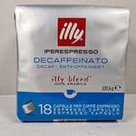 illy IperEspresso Decaffeinato Coffee Pods 18 Capsules