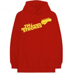 The Strokes Unisex Adult Guitar Fretboard Logo Hoodie - XXL