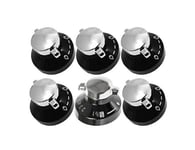 NEW WORLD Oven Knob 600SIDLM 444441153 Gas Hob Cooker Control Switches Black