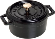 Staub Mini Round Cocotte 10 cm Black