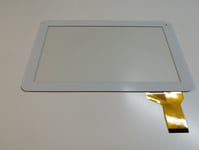 blanc: ecran tactile touchscreen digitizer tablette Thomson TEO10-32b