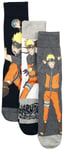 Naruto Shippuden Naruto Uzumaki Socks Multicoloured Anime, Fan Merch (US IMPORT)