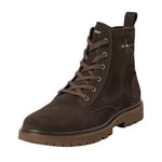 Calvin Klein Jeans EVA BOOT MID LACEUP ICONIC DRESS Bottes Homme, Marron (Triple Slate Black), 41 EU