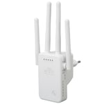 EU Plug WiFi Extender 4 Antennas 3 Modes Plug And Play WiFi Signal Amplifier For