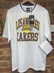 Los Angeles LA Lakers New Era NBA Team T Shirt Jersey Size M Medium - NEW