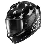 SHARK, Casque Moto Intégral SKWAL i3 US Flag x Troy Lee Designs Black Anthracite KAA, XL