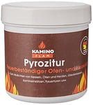 Kamino - Flam Pot de Mastic Réfractaire, Joint Pour Poêle et Chaudière, 500g, Résistant Jusqu'à 1.100°C, Gris