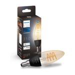 Philips Hue WA Filament smart glödlampa B39 E14 4,6 w