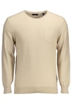 Gant Mens Beige Cotton Shirt - Size Small