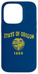 iPhone 14 Pro STATE OF OREGON FLAG THE BEAVER STATE Case