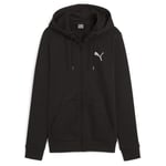 Mass Merchants Fz Hoodie Fl PUMA Black, storlek X-Small