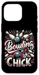 Coque pour iPhone 16 Pro Bowling Chick | -