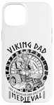 iPhone 15 Plus Funny Viking Dad Medieval Lawn Mower Lawnmower Father Figure Case