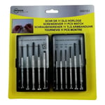 Kit de Tournevis de Précision 11 pcs Outils Réparation Lunettes Téléphone PC