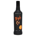 Apollo Triple Sec, Orange Liqueur for Margarita Cocktails, Artisan Orange Flavoured Liquor, 17% Alcohol Drink, Classic Cocktail Ingredient & Natural Orange Flavour for Home Bar, 70cl