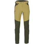 Pinewood Abisko Light Stretch Trousers C Golden Hay/Mossgreen