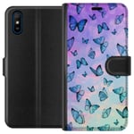 Xiaomi Redmi 9A Plånboksfodral Fjärilar