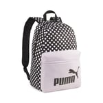 Puma reppu Phase AOP 079948*08, musta/r