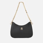 Tommy Hilfiger TH Refined Faux Leather Shoulder Bag