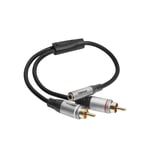 Adaptateur audio 2x RCA vers jack stéréo 3,5mm M/F celexon PRO 0,25 m