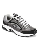 Skechers Men's Stamina-Nuovo Sneaker, Charcoal Black, 5.5 UK