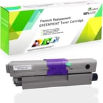 Cartouche De Toner Compatible C332 Mc363 Noir 3500 Pages Pour Le Noir Pour Les Imprimantes Laser Couleur Oki C332Dn Mc363Dn C332Dnw Mc363Dnw