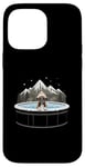 iPhone 14 Pro Max Cool Boxer Dog in Hot Tub Case