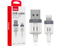 Amio Laddkabel För Bil Usb-A - Lightning Iphone 3A 100Cm Fulllink Amio-03907