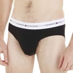 Tommy Hilfiger Kalsonger 5P Signature Cotton Essential Briefs Svart bomull Large Herr