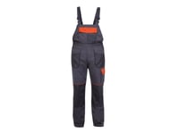 Lahti Pro Skyddsoverall Grafit-Orange S (L4060348)