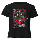 Guardians of the Galaxy The Freakin' Comic Book Cover Women's Cropped T-Shirt - Black - XXL