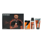 Cristiano Ronaldo Cr7 Fearless 3 Piece Gift Set For Men