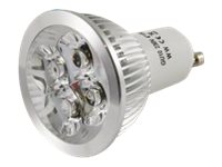 Synergy 21 - Led-Spotlight - Gu10 - 4 W - Klass A++ - Varmt Vitt Ljus - 3000 K