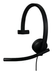 Logitech H570e Casque Avec fil Arceau Bureau/Centre d'appels USB Type-C Noir - Neuf