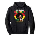 I Am Black History Month Love Strong Beautiful African Woman Pullover Hoodie