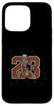 Coque pour iPhone 15 Pro Max Skeleton Playing Basketball It's Too Late to Play Sports