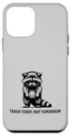 iPhone 12 mini Raccoon Funny Sarcasm and Humor Trash Today Nap Tomorrow Case