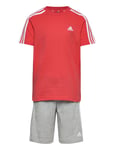 Lk 3S Co T Set Red Adidas Performance