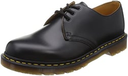 DR MARTENS Homme 3 Eye Shoe Sneaker, Black, 36 EU