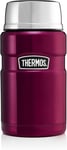 Thermos 81141 Food Flask, Stainless Steel, Raspberry, 710ml