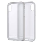 Tech21 Evo Elite Tough Rugged Rear Case Cover for iPhone X & XS - Silver