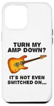 Coque pour iPhone 14 Pro Max Baissez mon ampli, église de guitare électrique drôle