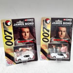 CORGI James Bond 007 You Only Live Twice cars X 2  sealed with Collectors Cards.