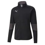 PUMA Teamfinal 21 Sideline Men's Training Jacket, mens, Track Jacket, 656486_03, Puma Black Asphalt, XXX-Large